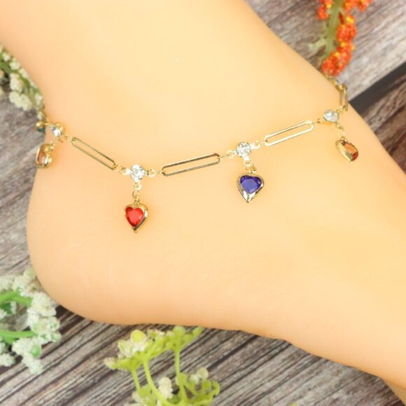 "Elegant Handmade Anklet – Delicate Jewelry for Women, MAR091445 - Picture 10 of 10
